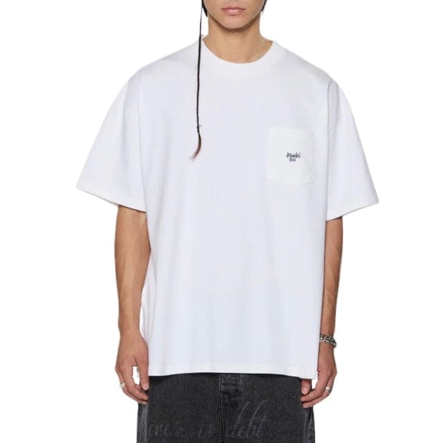 Ksubi Stamp Ekcess Pocket SS Tee (Tru White) MSP25TE039