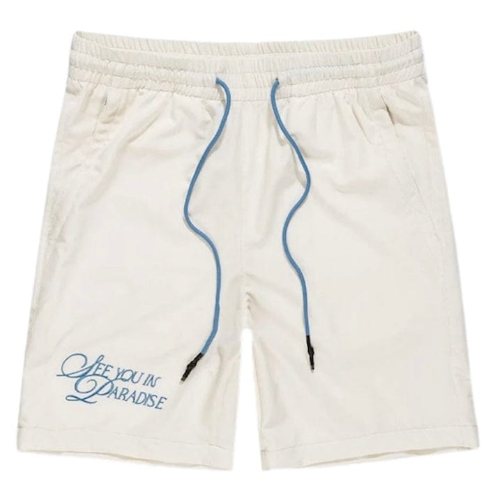 Jordan Craig Oakland Mechanic Short & Shirt Set (Cream) 2061-2061S