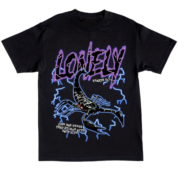 Lonely Hearts Club Scorpion T Shirt (Black) SST0118