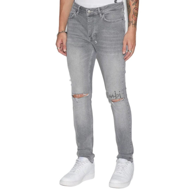 Ksubi Van Winkle Thrifted Denim Jean (Faded Grey) MPF24DJ036