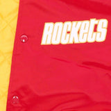 Mitchell & Ness NBA Houston Rockets Heavyweight Jacket (Scarlet)