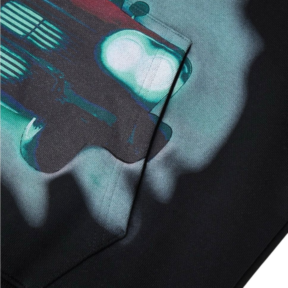 Campus Goods Rearview Horror Hoodie (Black) CG-H25-021