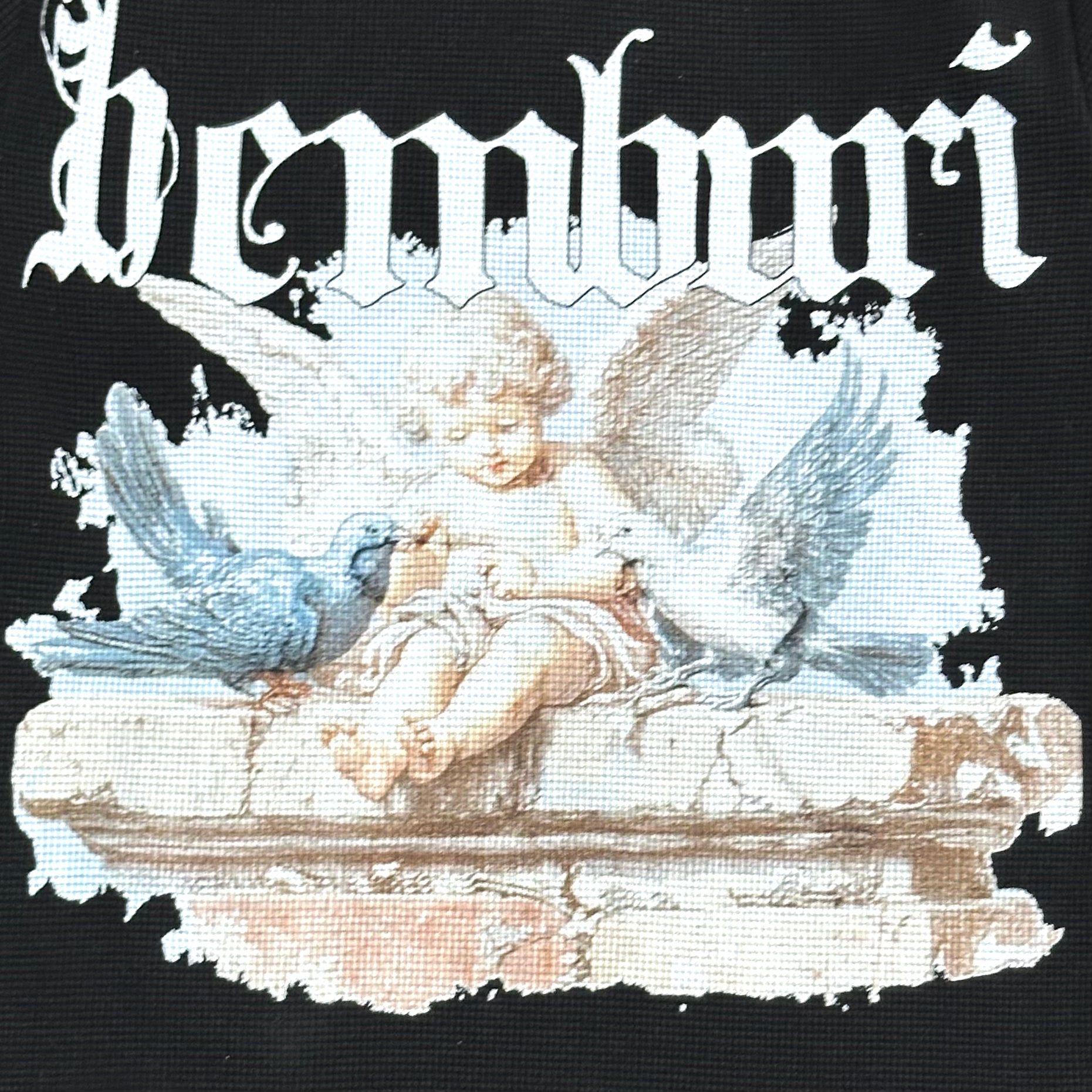 Bemburi Sitting Angel Thermal Crewneck