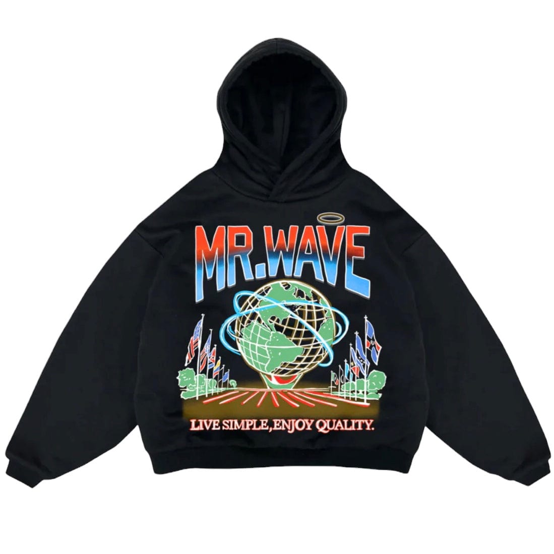 Mr.Wave The Meadows Hoodie (Black)