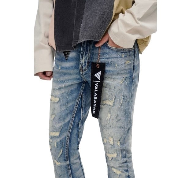 Valabasas Bald Stacked Denim (Vintage Blue) VLBS-VJ3-1019