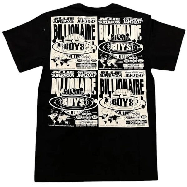 Billionaire Boys Club BB Supermoon SS Tee (Black) 841-7204