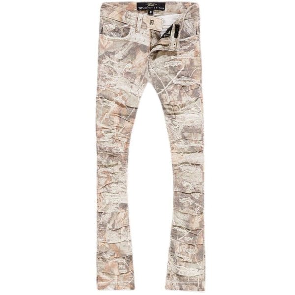 Jordan Craig Stacked Ripple Effect Pants (Birch Mist) JTF1157C