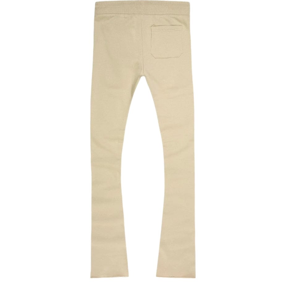 Jordan Craig Uptown Stacked Sweatpants (Taupe Cream)