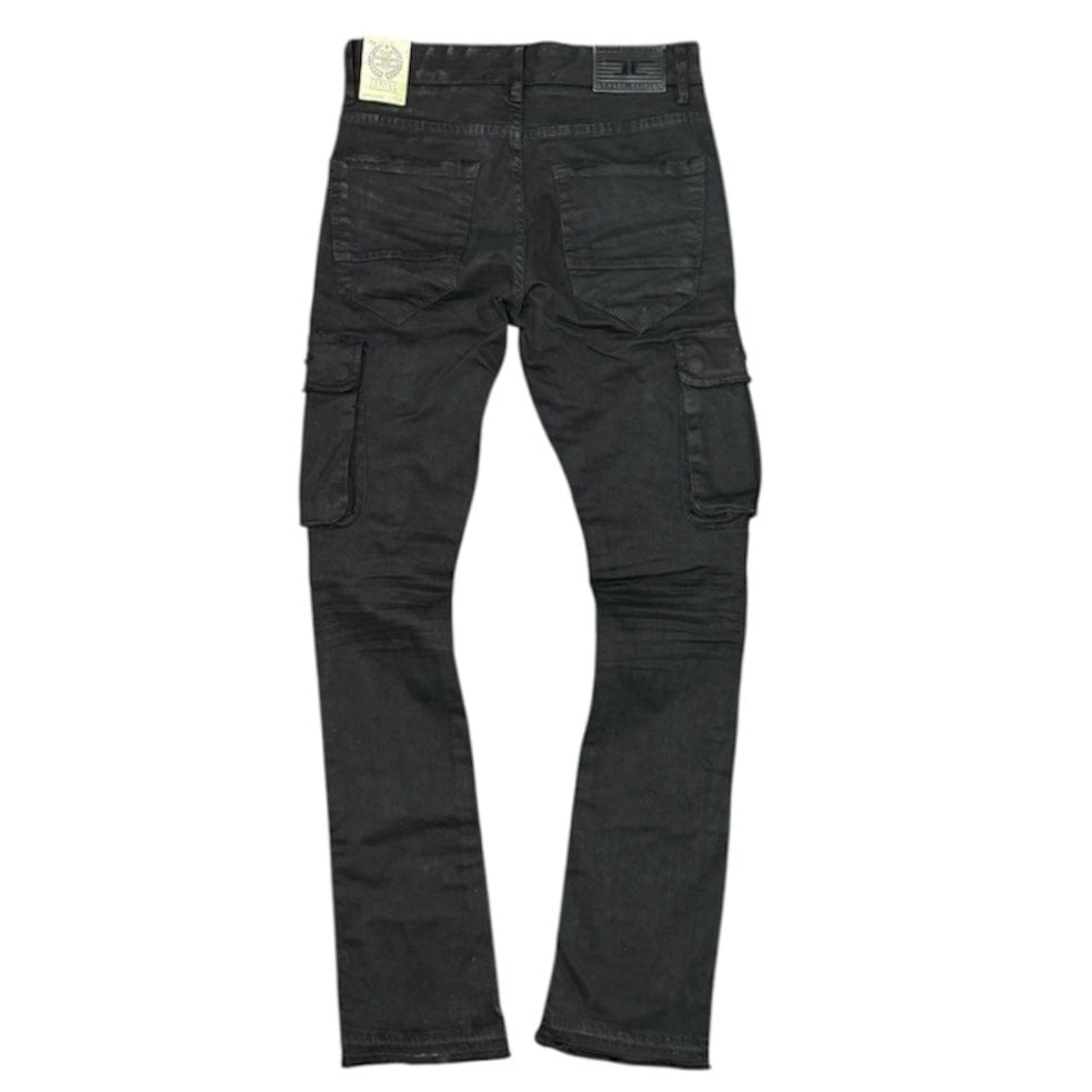 Jordan Craig Martin Stacked Cargo Pocket Pants (Black) JTF1263