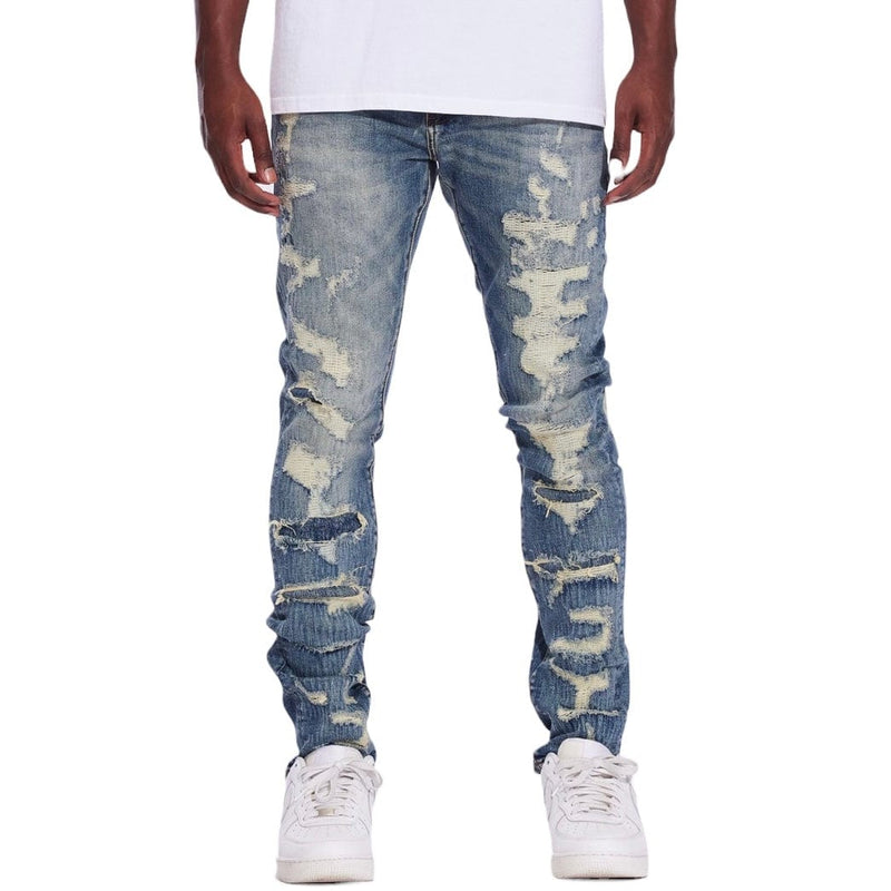 Crysp Patrick Skinny Denim (Vintage Distress) CRYF24-121