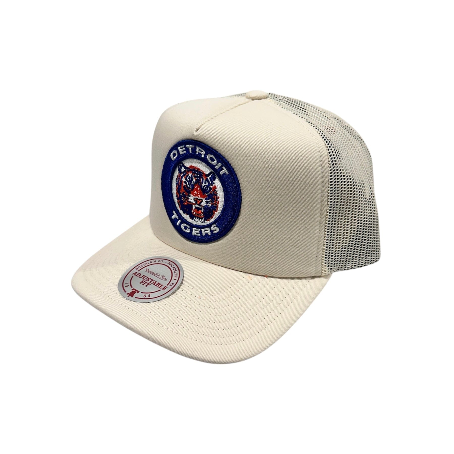 Mitchell & Ness MLB Detroit Tigers Evergreen Trucker Snapback (Off White)