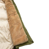 Jordan Craig Yukon Fur Lined Puffer Vest (Army Green) 9374V