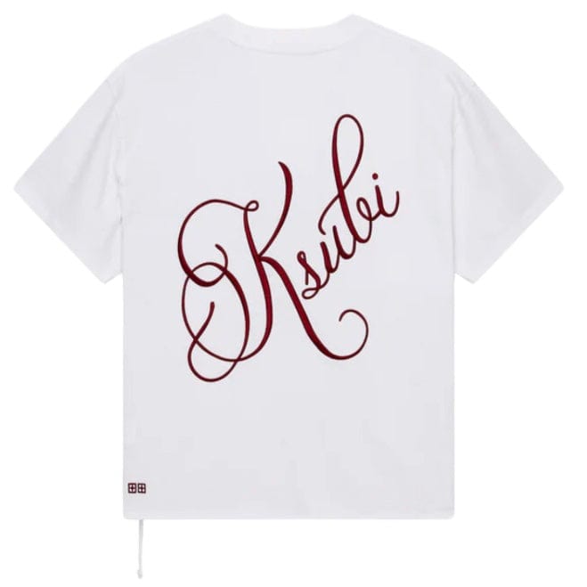 Ksubi Kursed Ekcess SS Tee (True White) MSP25TE005