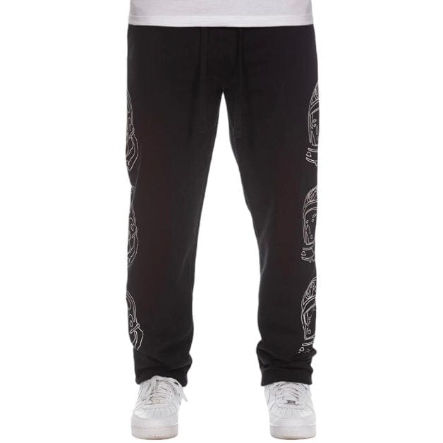 Billionaire Boys Club BB Helmet Line Sweatpants (Black) 841-8108