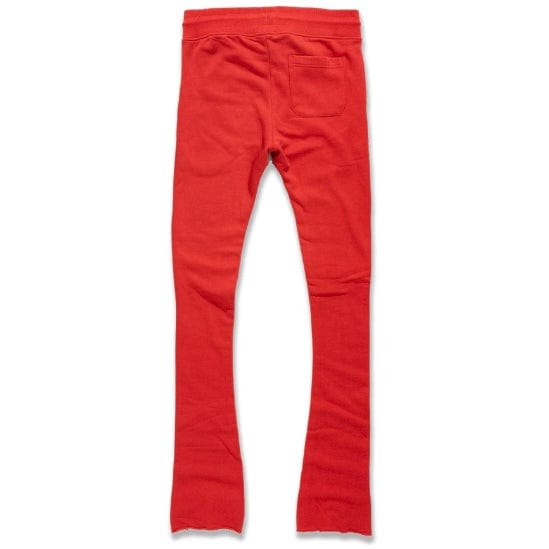 Jordan Craig Uptown Stacked Sweatpants (Red) 8821L