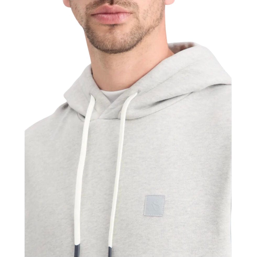 Scotch & Soda Essentials Logo Hoodie (Grey Melange) 179198