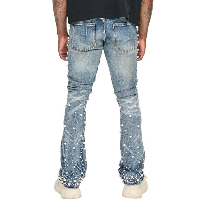 Valabasas Sheam Stacked Denim (Dirty Wash) VLBS-VJ3-1023
