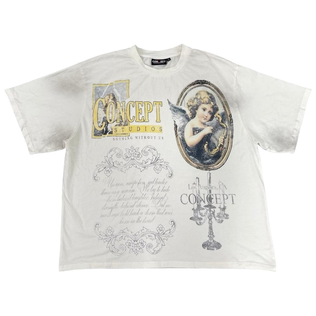 Concept La Allegiance Tee (White) CONT-3