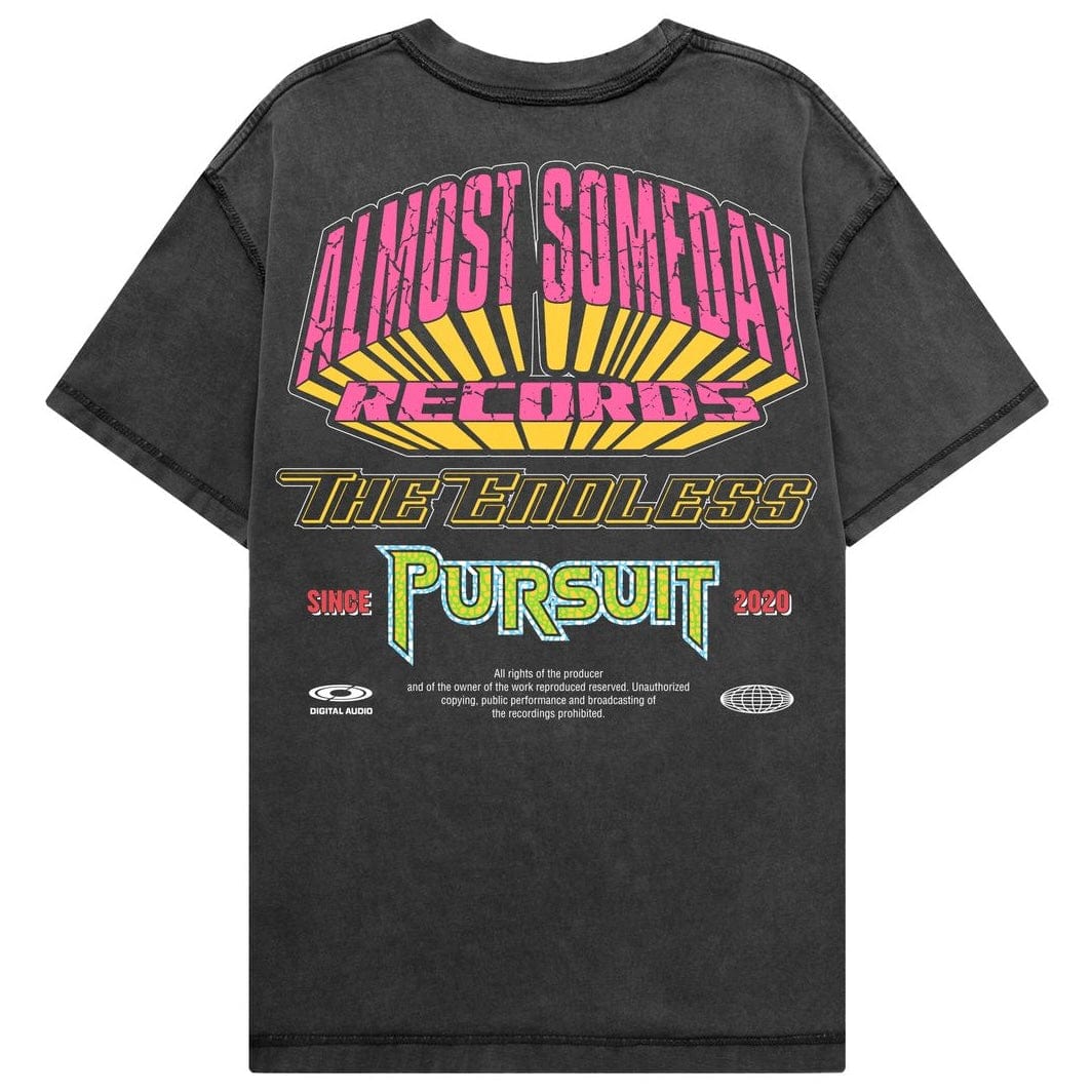 Almost Someday Label Tee (Black) AS-F25-010