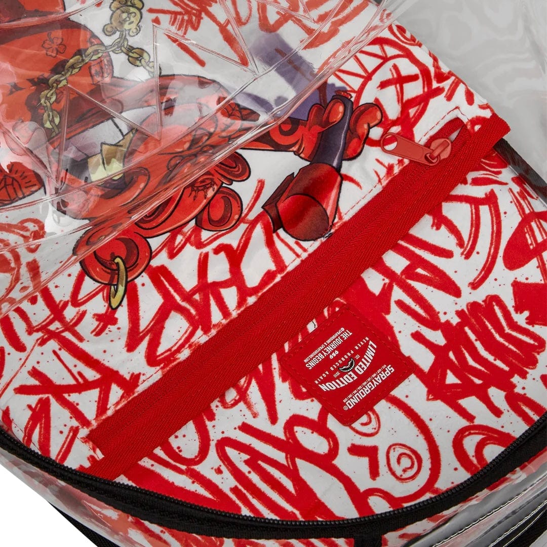 Sprayground Clear Diablo Gallery Backpack