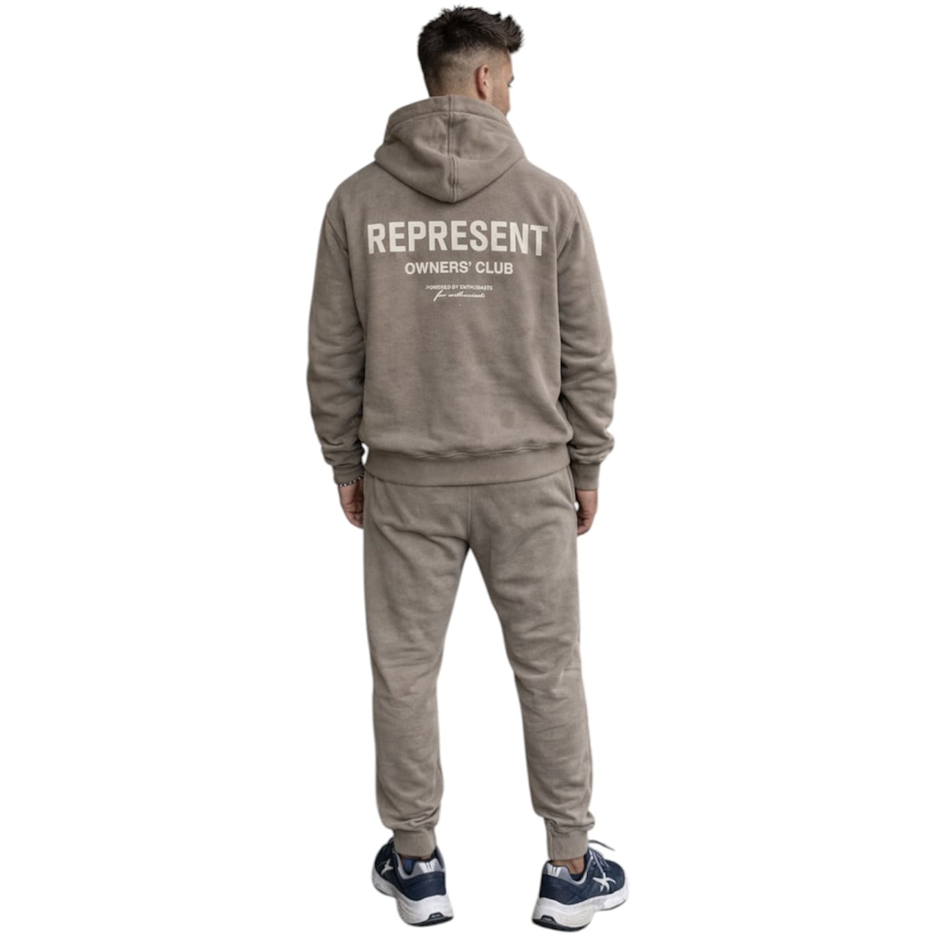 Represent Owners Club Hoodie & Sweatpants Set (Almond)
