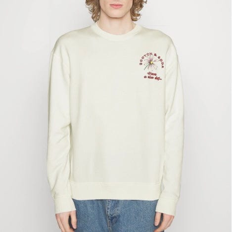 Scotch & Soda Festival Aw Sweatshirt (Off White) 172993