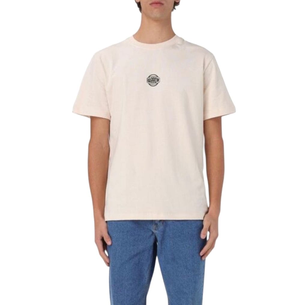 Barrow Unisex Jersey T Shirt (Vanilla) S5BWUATH157-BW029