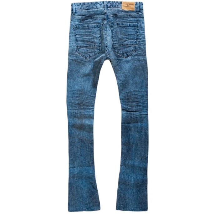 Jordan Craig Martin Stacked Full Bloom Denim (Ocean Indigo) JTF3530