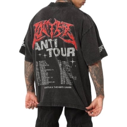 Loiter X The Anti Order Anti Tour Vintage Tee (Vintage Wash)