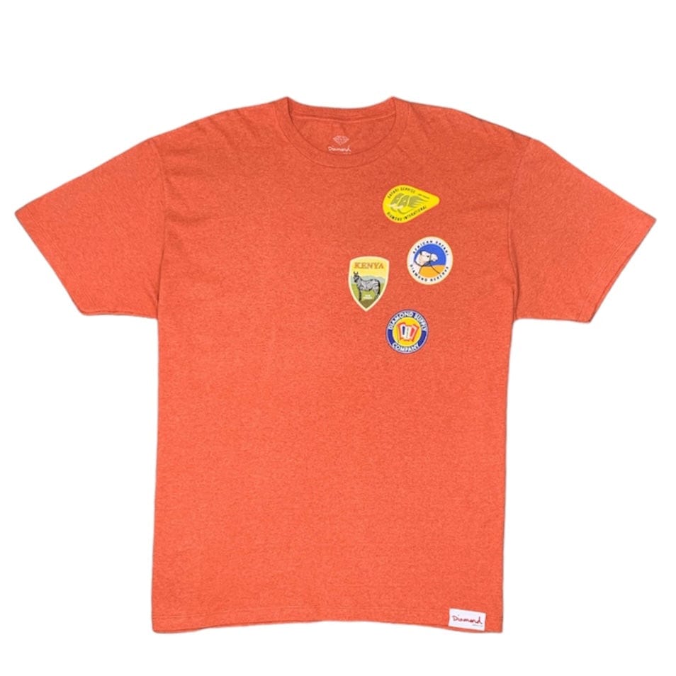 Diamond Supply Safari Service T-Shirt (Orange) - B17DMPA14