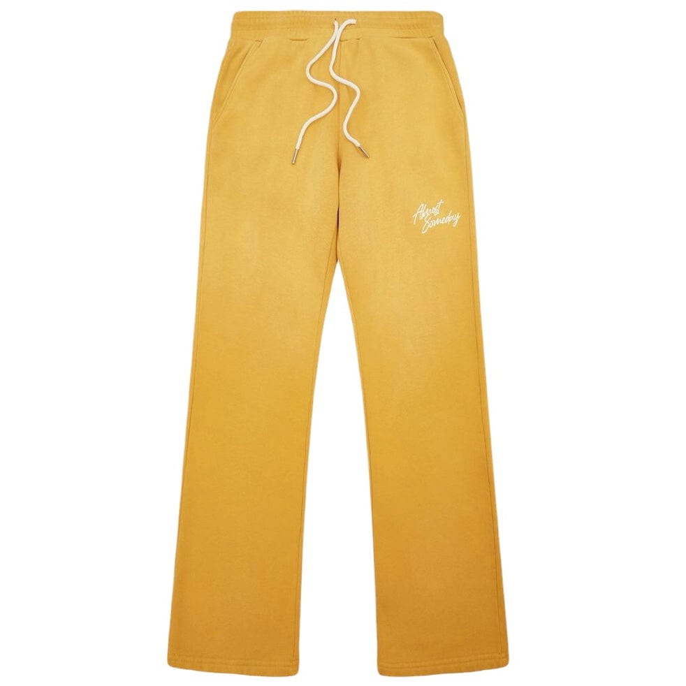 Almost Someday Signature Flares Sweatpants (Sun Fade Yellow) AS-SP1-36