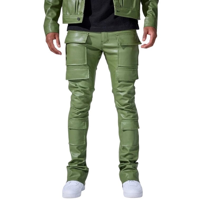 Jordan Craig Ross Stacked Thriller Cargo Pants (Sage) JRF2250