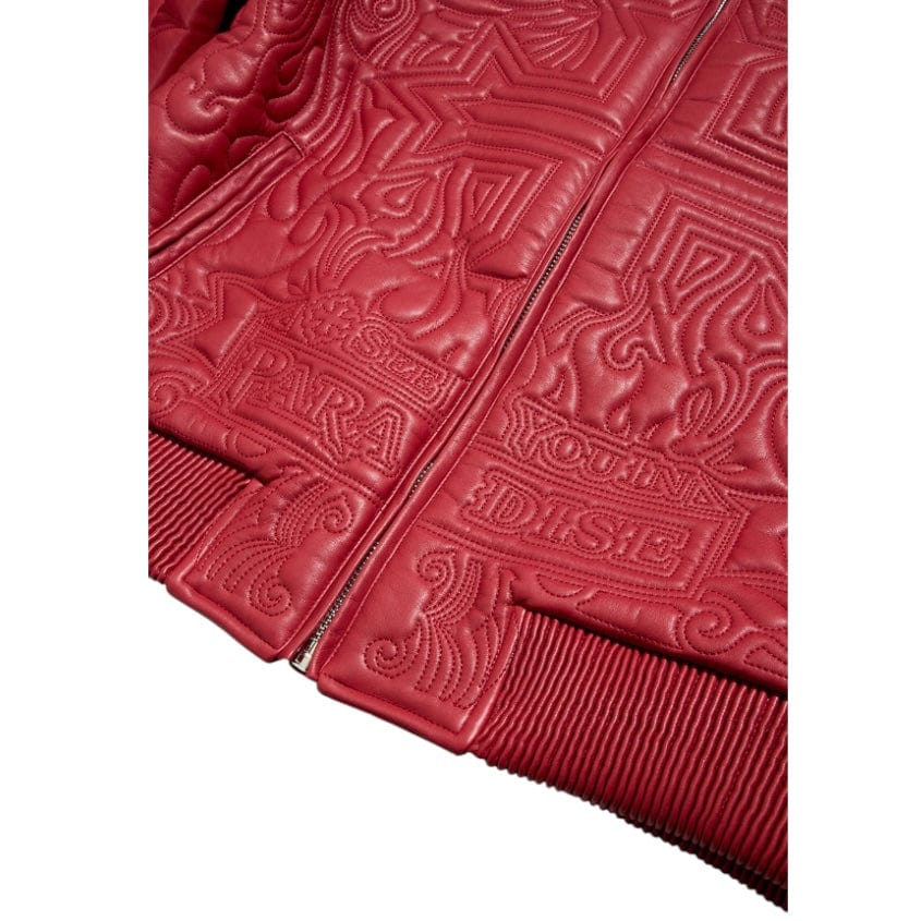 See You In Paradise Sinister Bomber Jacket (Red) 91666