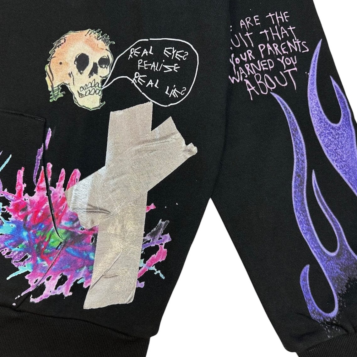 Cult Of Individuality Pullover Novelty Hoody (Black) 625B9-PH16A