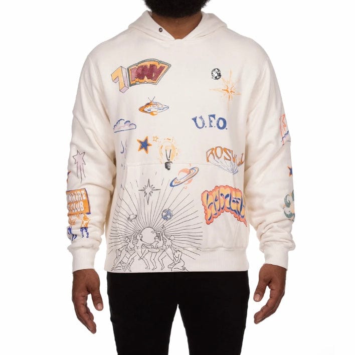 Billionaire Boys Club BB Horizons Hoodie (Gardenia) 831-9301