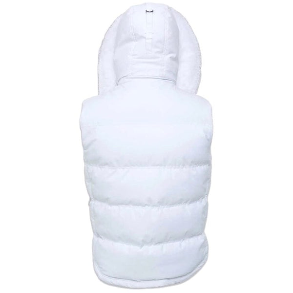 Jordan Craig Yukon Fur Lined Puffer Vest (White) 9374V