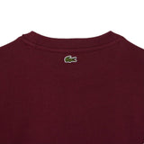 Kids Lacoste Signature Print Sweatshirt (Bordeaux) SJ1231-51