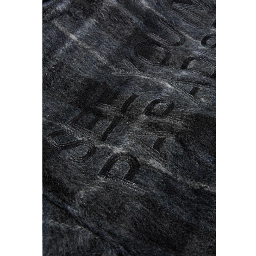 See You In Paradise Hooded Flannel Shacket (Black Shadow) 2568