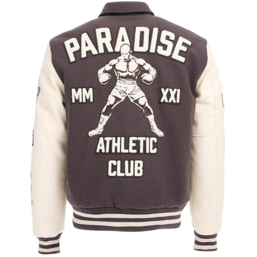 See You In Paradise Team Varsity Jacket (Chocolate) 91700