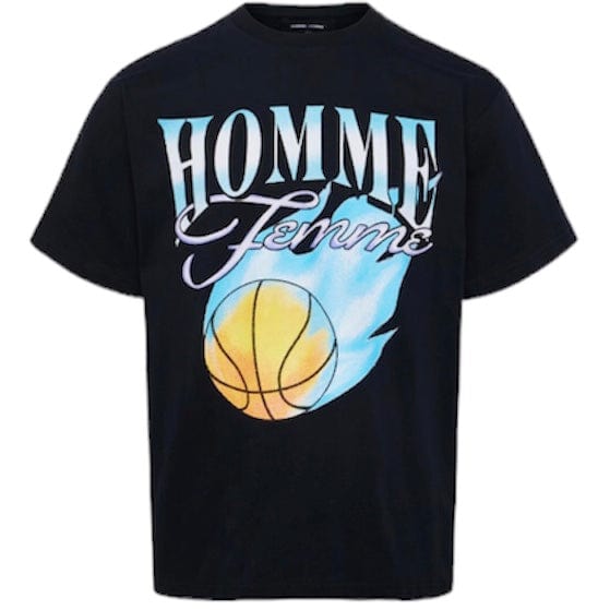 Homme Fremme Heat Check Tee (Black/Blue) SPRING23135-4