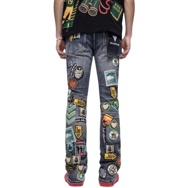 Valabasas Axis Stacked Denim (Blue Wash) VLBS-VJ3-1109