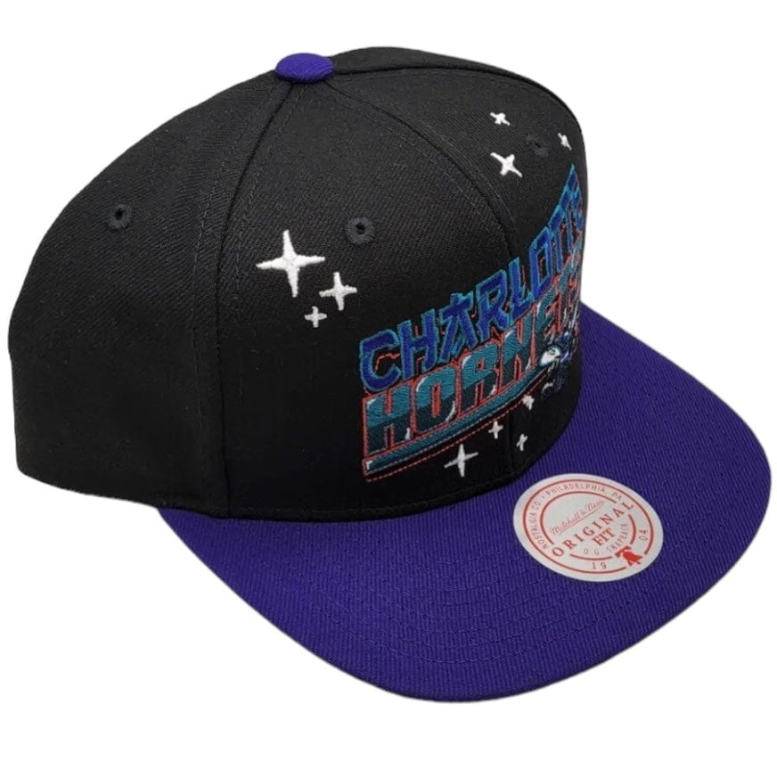 Mitchell & Ness Nba Charlotte Hornets Anime Snapback (Black)