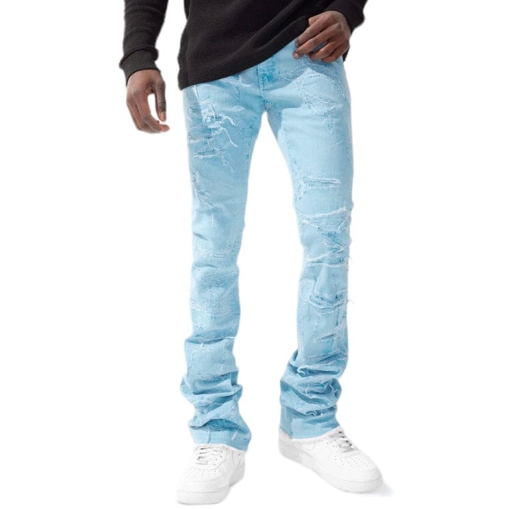 Jordan Craig Martin Stacked Santorini Denim (Sky Blue) JTF1178