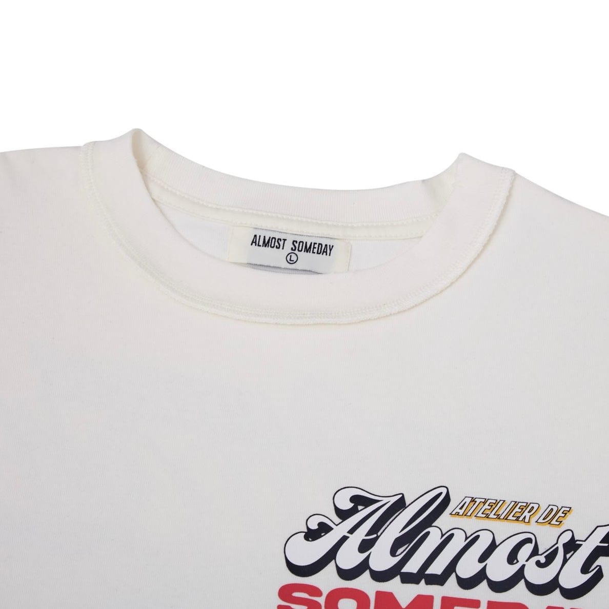 Almost Someday Atelier Tee (Cream) AS-H25-022