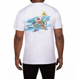 Billionaire Boys Club BB In Clouds SS Tee (Bleach White) 841-3203