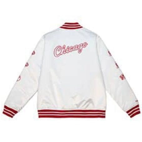 Mitchell & Ness NBA Chicago Bulls S.O.U.L Cherry Bomb Jacket (White)