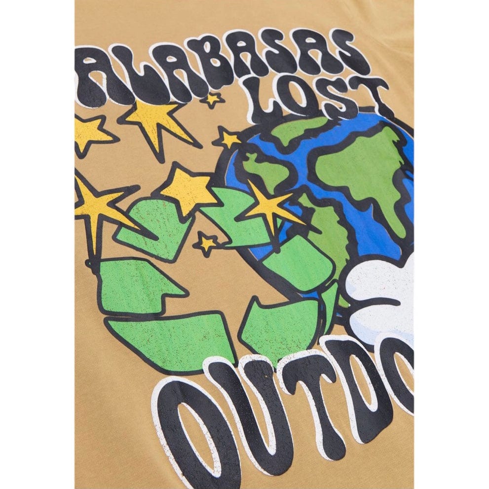 Valabasas "Care Outdoors" Tee (Vintage Light Brown) VLBS90040