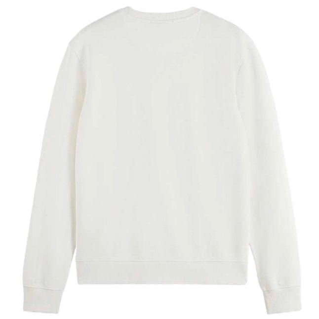 Scotch & Soda Chest Artwork Sweatshirt (Off White) 174494