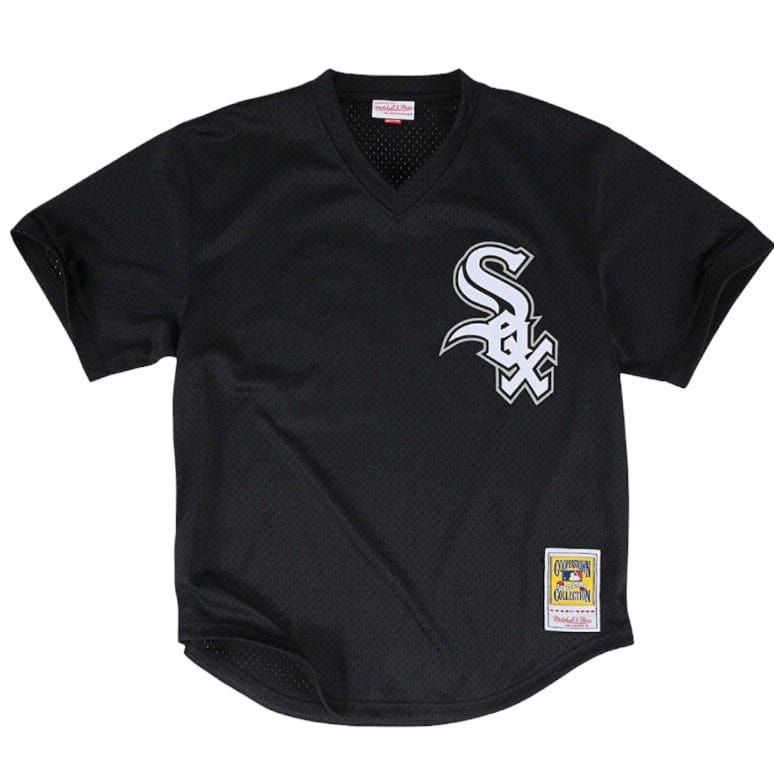 Mitchell & Ness MLB Chicago White Sox Authentic Bp Jersey (Black)