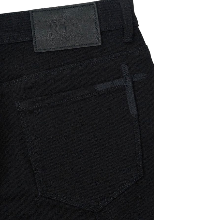 Rta Clayton Skinny Jean (Black Multi Cross) MDGDD1148-J1182BKMCR